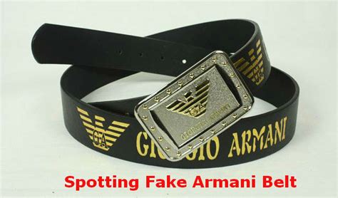 fake armani belt uk